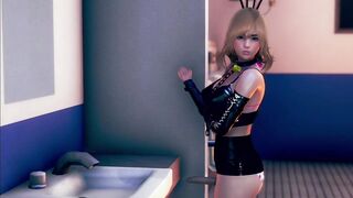 Beautiful Girl Enjoy to Monster Fuck - Hentai 3d Animation