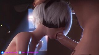 PMV best Blowjobs (Sex Final Fantasy Tifa, Nier Automata, Lara Croft , Rainbow six Ela)