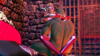 Ork and - 3d Hentai Animation