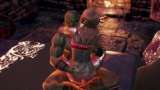 Ork and - 3d Hentai Animation