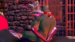 Ork and - 3d Hentai Animation