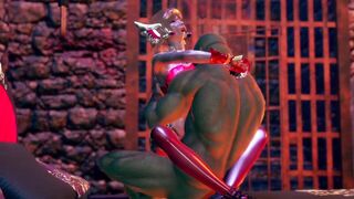 Ork and - 3d Hentai Animation