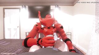 Guilmon special training 2. Furry hentai animation