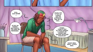 Aninha de Volta ao Tatuador da Praia - HQ As Patricinhas - História em Quadrinho Pornô (Cartoon)