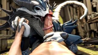 Best 3d Deepthroat Blowjob Compilation