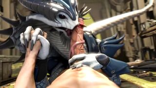 Best 3d Deepthroat Blowjob Compilation