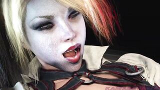 Batman Porn Asylum - Harley Quinn Fucks Power Girl