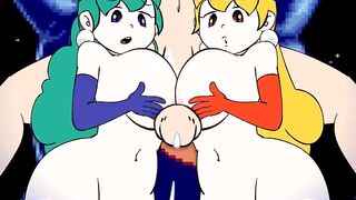 2 demis fuck the shit out of a poor guy