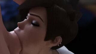 Overwatch-piger Kunne Ikke Modstå Kæmpe Pik Og Fik Fulde Fisse AF Sperm