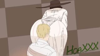Resident Evil Village - Lady D Facesitting Cartoon