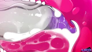 Busty Amazon Sucks Huge Ogre Cock and Makes Him Cum Twice