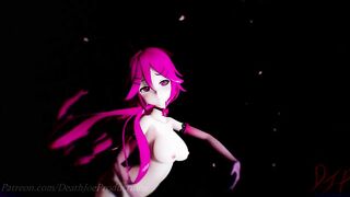 MMD R18 Nude Pink Yamakaze ( Hop ) 106