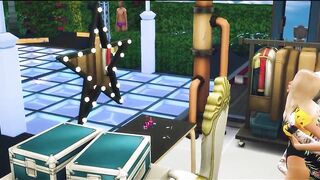My waitress give me a fast blowjob for a molly. SIMS 4 - 1