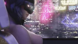 Ghost In The Shell - Kusanagi Motoko (Animation With Sound)