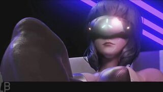 Ghost In The Shell - Kusanagi Motoko (Animation With Sound)