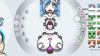 Fapwall Weird Hentai game Felicia Darkstalker intense fuck