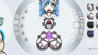 Fapwall Weird Hentai game Felicia Darkstalker intense fuck
