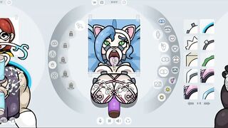 Fapwall Weird Hentai game Felicia Darkstalker intense fuck