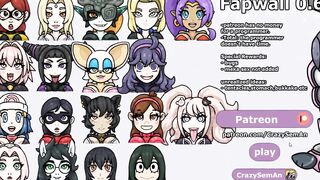 Fapwall Weird Hentai game Felicia Darkstalker intense fuck