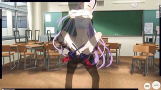 3D HENTAI Shimakaze Cums in her Pussy