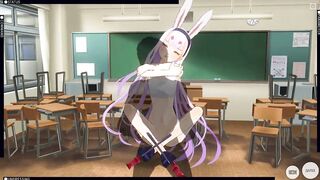 3D HENTAI Shimakaze Cums in her Pussy