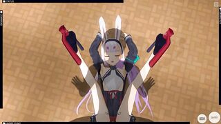 3D HENTAI Shimakaze Cums in her Pussy