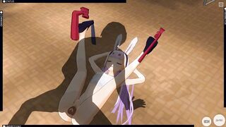 3D HENTAI Shimakaze Cums in her Pussy