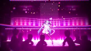 MMD Miku Stepfamily Stepsister with Succubus Micro Bikini & Hot School Girl Curvy Body 3d Hentai