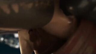 3D ANIMATED HENTAI Monster with Big Cock // Hard Fuck