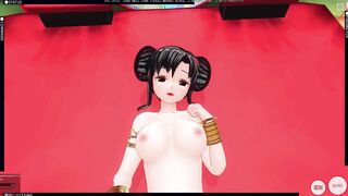 3D HENTAI POV Cute Girl Fucks Boyfriend on Lunar new Year