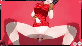 3D HENTAI POV Cute Girl Fucks Boyfriend on Lunar new Year