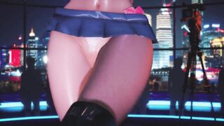 Mmd R18 Rwby Weiss Schnee Workout see her Sweaty Ass and Boobs