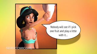 The Princess and the Tree of Thousand and one Dicks - Disney Parody Porn Cartoon (Part 1)