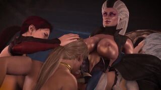 Cassie Sucks Off Sindel With A Little Help