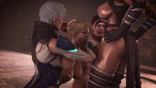 Cassie Sucks Off Sindel With A Little Help