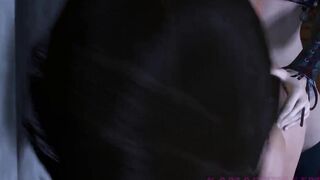Batman Porn Asylum - Lara Croft Fucked By Harley Quinn