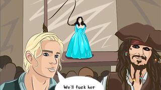 Trident of Lust - Jack Sparrow Enjoy a Witch Ass