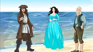 Trident of Lust - Jack Sparrow Enjoy a Witch Ass