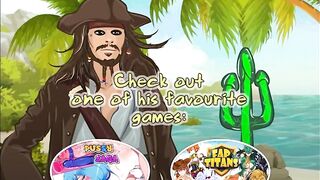 Trident of Lust - Jack Sparrow Enjoy a Witch Ass