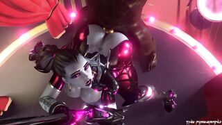 Widowmaker Insane Anal Session BBC Version
