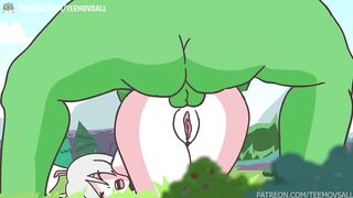Riven-Zac & Xayah-Lucian Snf Animatión SEX