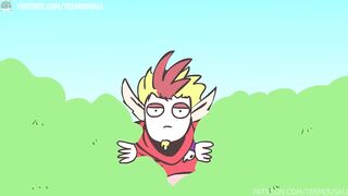 Riven-Zac & Xayah-Lucian Snf Animatión SEX