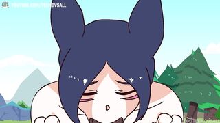 Riven-Zac & Xayah-Lucian Snf Animatión SEX