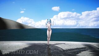 Miku - T-Ara - Bunny Style - Beach Stage 1287