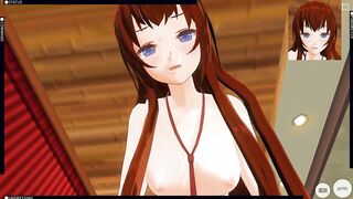 3D HENTAI POV Kurisu Makise Rides your Dick (Steins Gate)