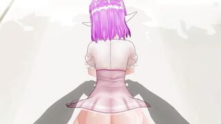 3D HENTAI POV Cute Elf Doggy Style Fucking