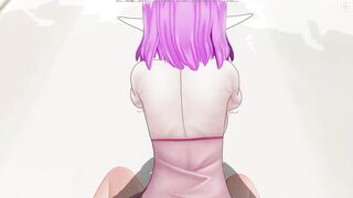 3D HENTAI POV Cute Elf Doggy Style Fucking