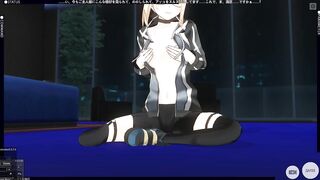 3D HENTAI X Alter Posing and Masturbating