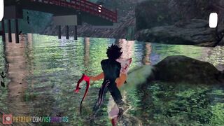 Fox Girl Gets Fucked by Shadow Demon - VSFurry