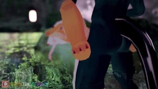 Fox Girl Gets Fucked by Shadow Demon - VSFurry
